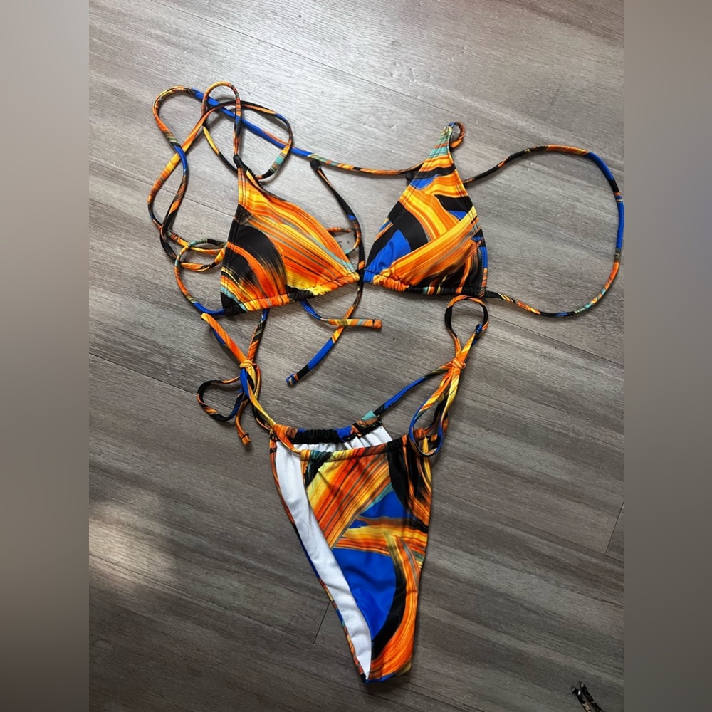 Fun print bikini